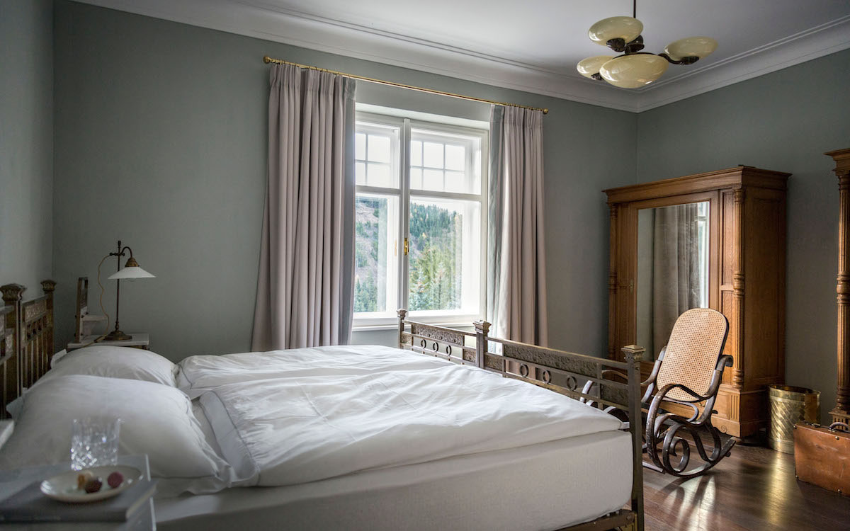 Das Schlafzimmer Antoinette im Jugendstil